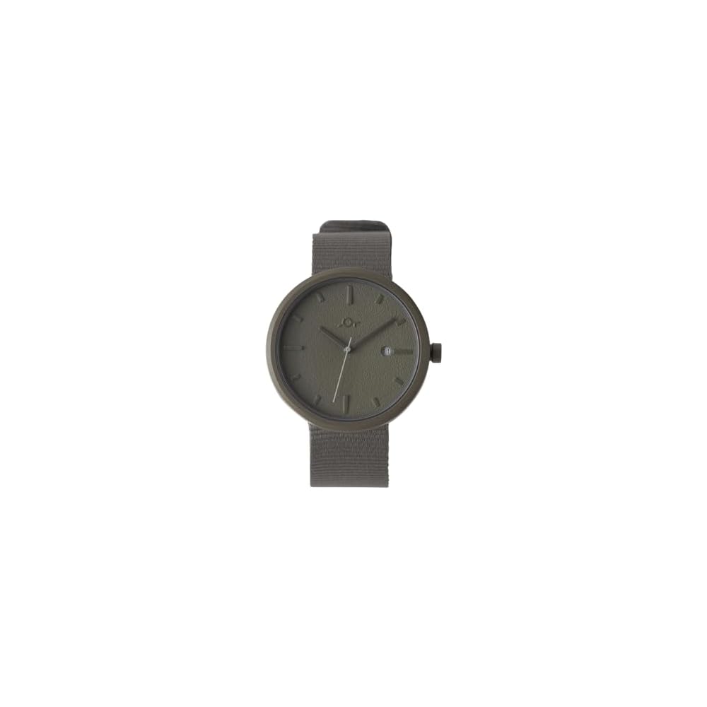 YOT Watch Men s Analog Sustainable Waterproof Watch 40mm Khaki
