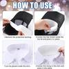 10-30 pièces Chapeaux Coussinets Absorbants la Transpiration Colliers de Vêtements Autocollants Bandes Adhésives Évacuant l'Humidité pour Casquettes Chaussures