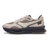 Li Ning Zhengrong Cushioning Slip Resistant Breathable Support Rebound Low Top Casual Shoes Women's Gray Brown AGCU166-1