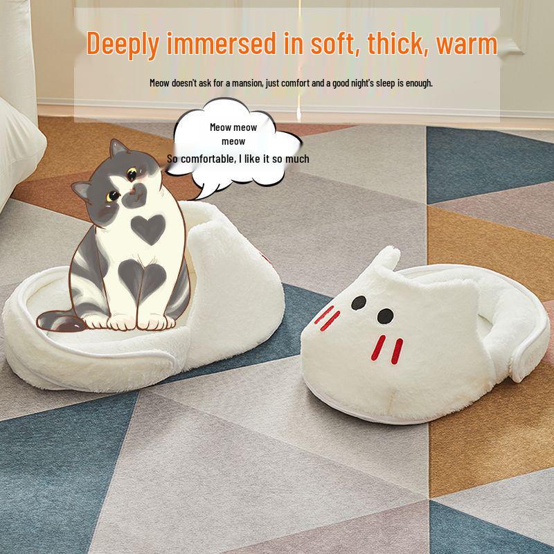 Universal Pet Nest: Four Seasons Cat & Dog Bed, Winter Sofa & Cool Mat