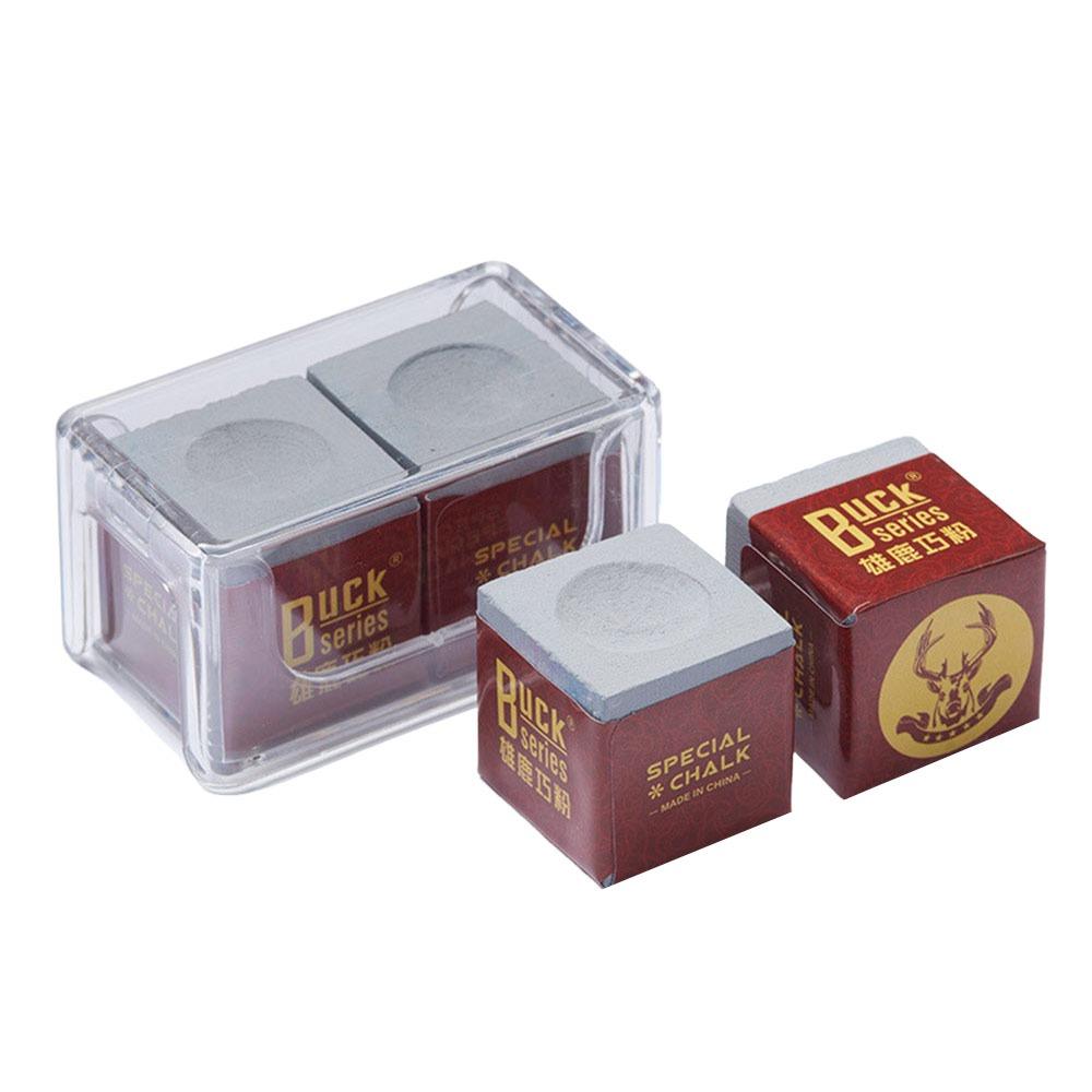 

2 шт./компл. Синий/Серый Мел для снукера и пула Квадратный Мел для бильярдного пула Бильярдные аксессуары серый