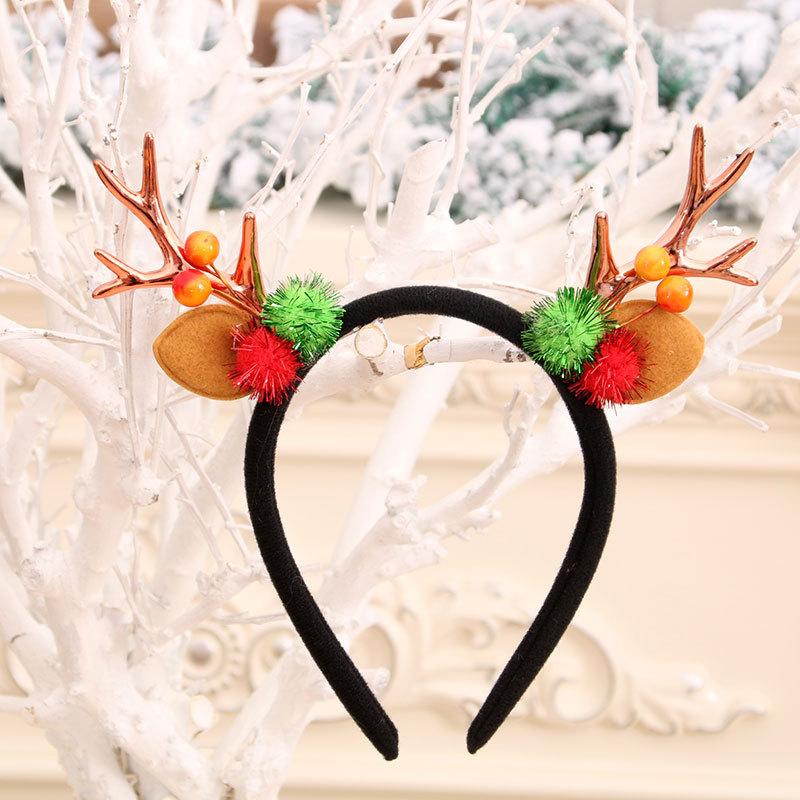 Christmas Antler Buckles Christmas Buckles Headband Headband Christmas Decorations Christmas Gifts Gifts