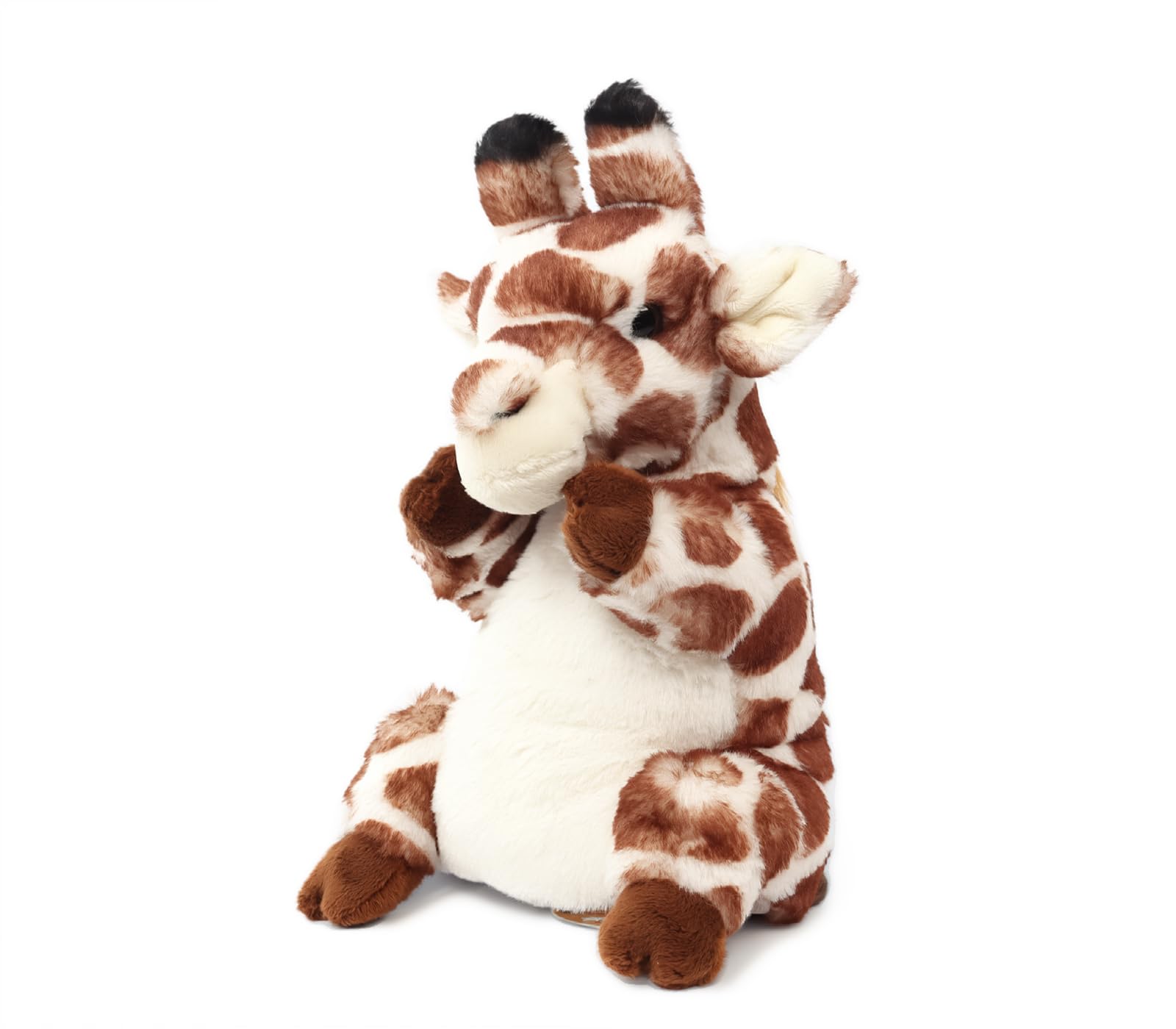 Takeoff Hand Puppet Giraffe Plush Toy
