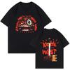 Koszulka Raper Kanye West Muzyka Album Grafika Absolwenta T-shirt Mężczyźni Kobiety Moda Hip Hop Vintage Koszulka Oversize Streetwear