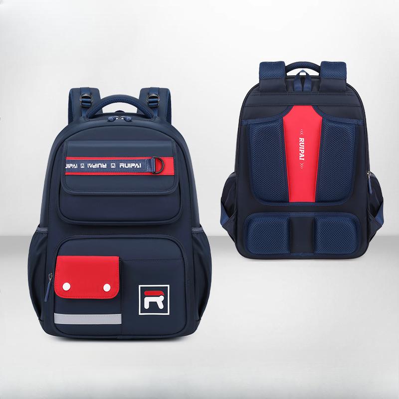 Schoolbag for Primary School Boys, Back Support and Burden Reduction, Children's Schoolbag, Large-capacity Backpack