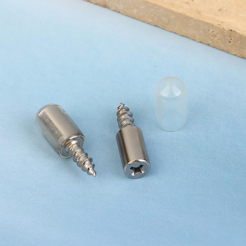 20/30Pcs Support Multifunction Fixed Cabinet Rack Nail Self-Tapping Integrated Screw Clapboard Holder Laminate Support Nail