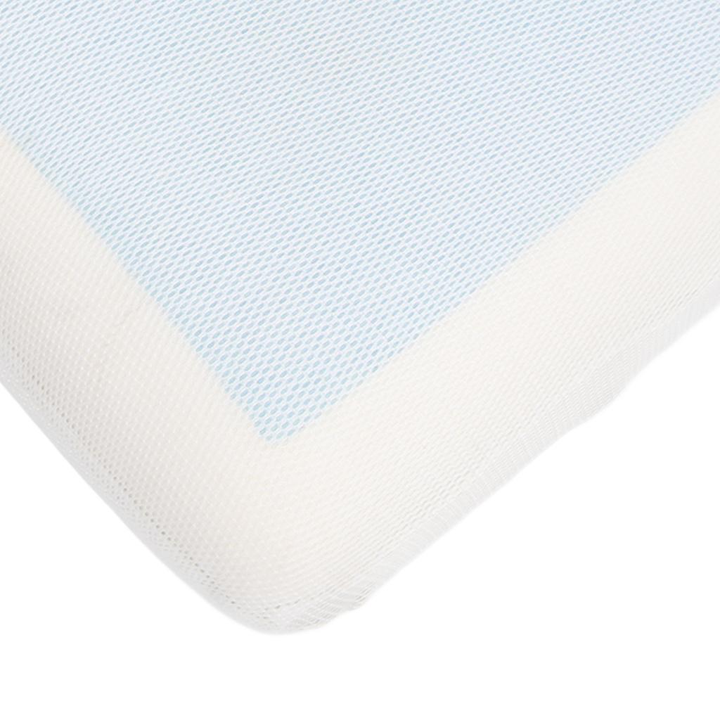 Memory Foam Gel Pillow Reversible Double Sided Breathable Orthopedic Support Ventilated Cooling Gel Pillow for Sleeping