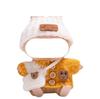 Roupas para Bichos de Pelúcia (16 cm): Gorro de Tricô, Suéter, Bolsa (8 cores)