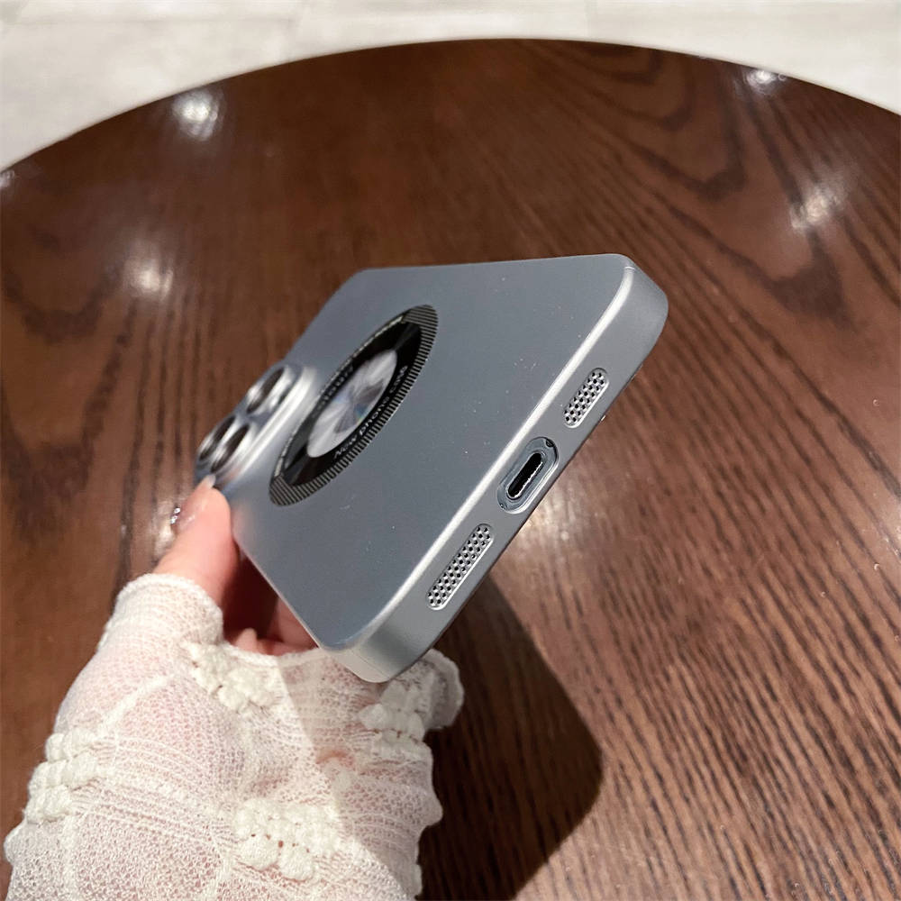 Magnetyczne etui do ładowania bezprzewodowego na telefon iPhone 14 13 12 Pro Max 14 Plus 14 Pro Max Wstrząsoodporny ochraniacz obiektywu aparatu Twarda obudowa