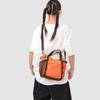 Lightweight Nylon Colorblock Tote Bag with Side Mesh Pockets Crossbody Casual Shoulder Purse for Daily
