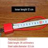Steel Cable Combination Padlock: Anti-Theft Lock for Cabinets & Files