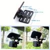 Rearview Camera Mount for SUV Automobile Lightweight Design with 180° Adjustable Angle Easy Install with Self-Adhesive Tape