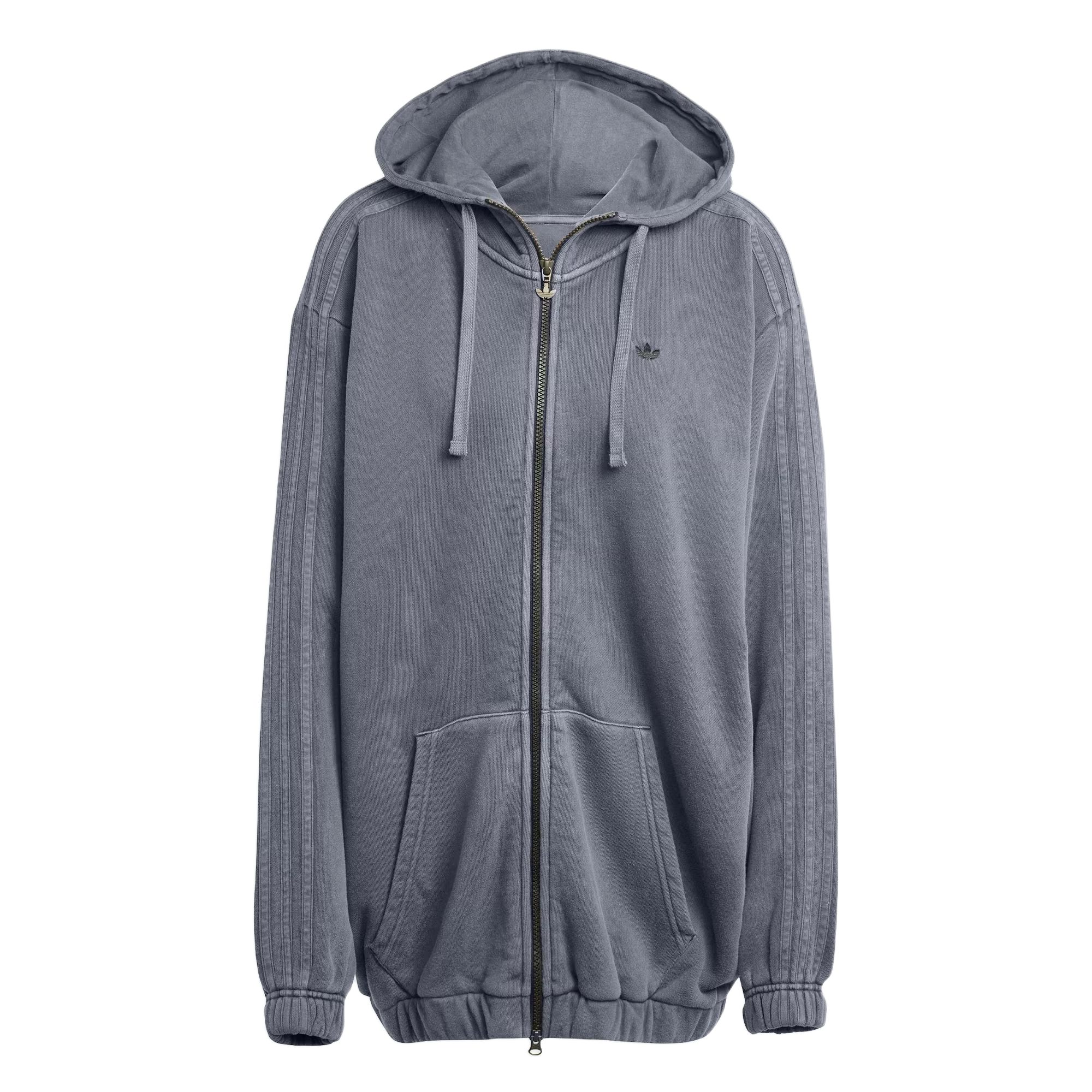 

Adidas Оригинальная выстиранная толстовка с молнией женская куртка черная JD0054 XS