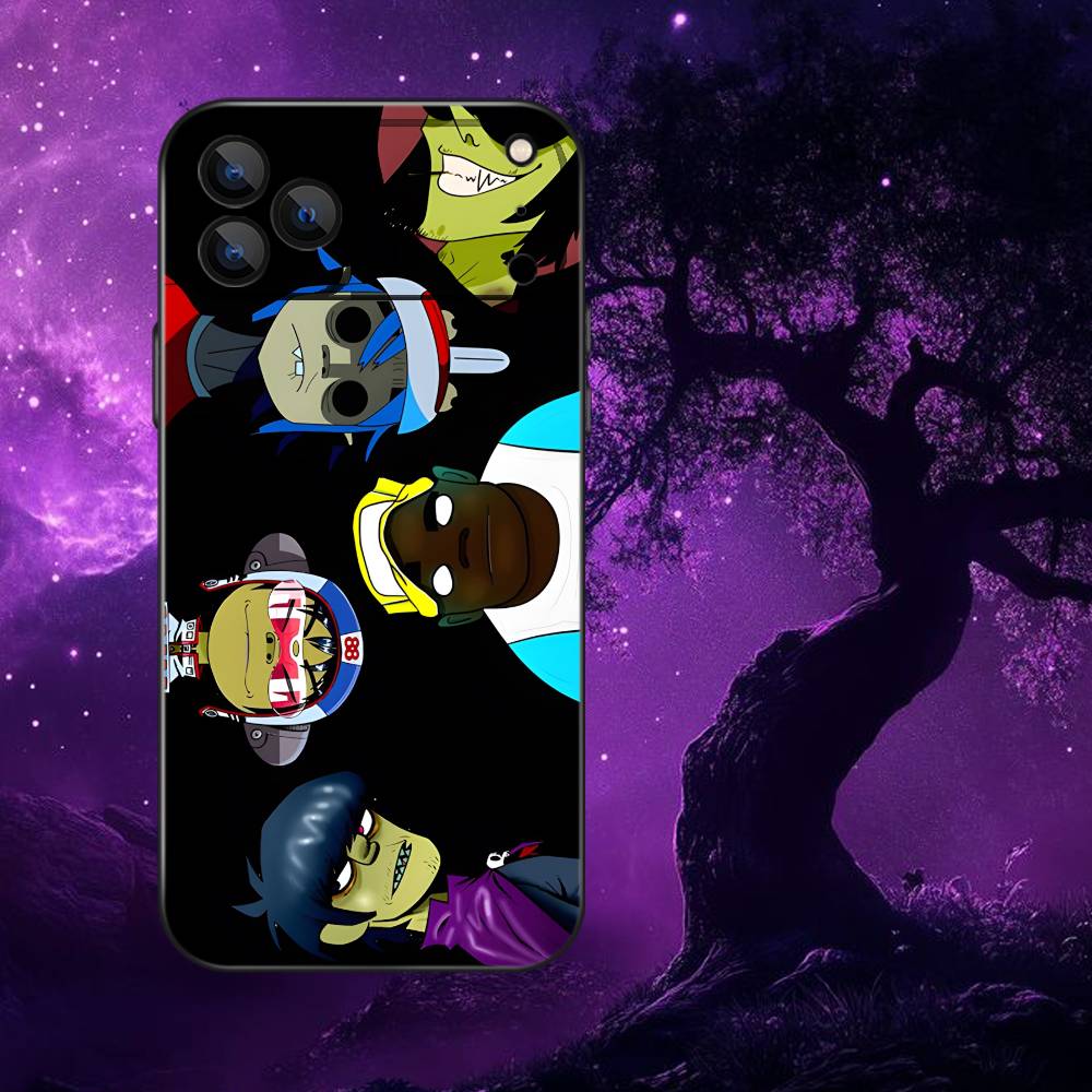 band G-Gorillaz  Phone Case For iPhone 17,16,15,14,13,12,11,Pro,Max,Plus,E,Air,Mini Protective TPU Cover