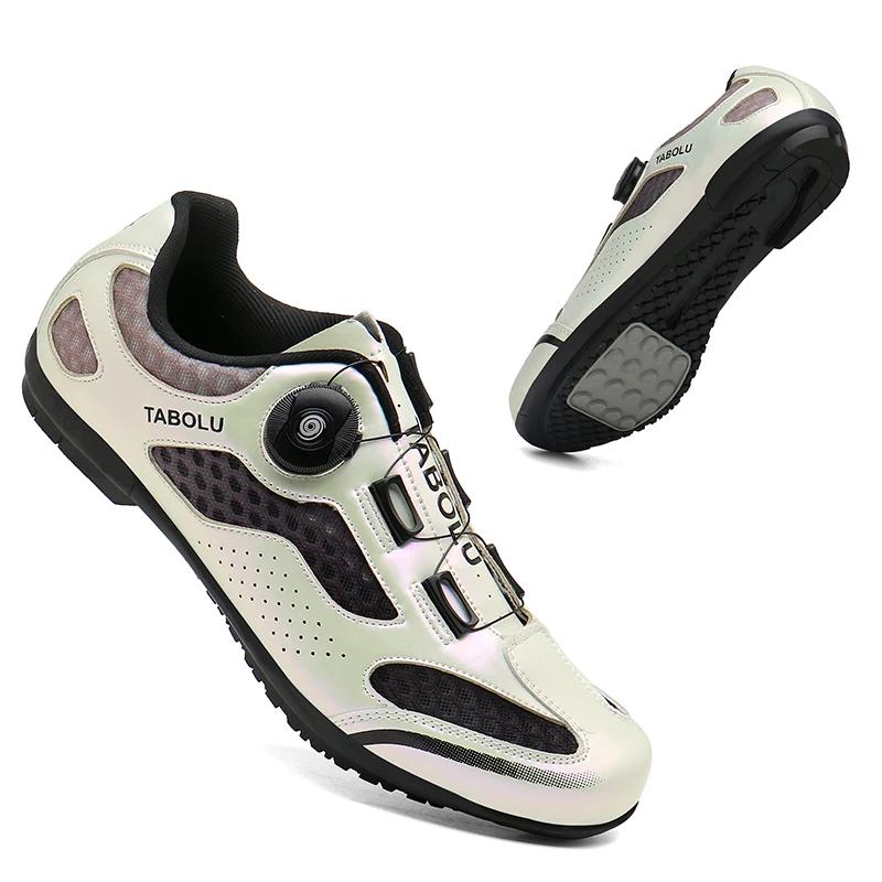 2025 Cycling Shoes Mtb Bike Sneakers Men's Cleat Non-slip Mountain Biking Shoes Ultralight Speed Bicycle Shoes Spd Road Footwear