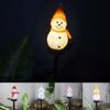 LED LED Snowman Light Decorative Lawn Lamps High Quality Christmas Solar Power Lamps  Outdoor