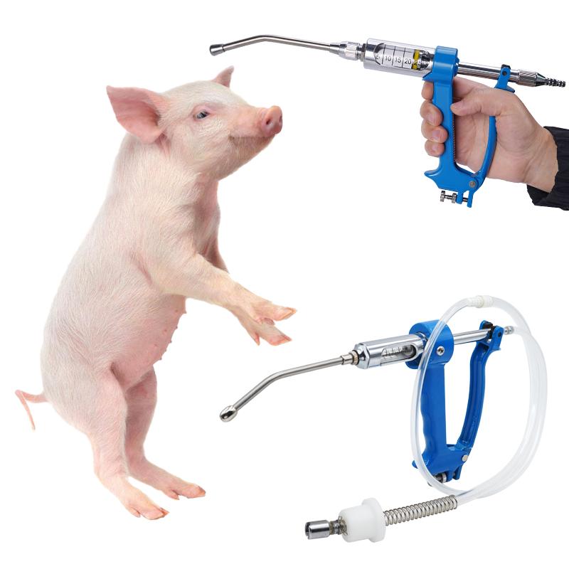 5/10/20/30ML Continuous Feeding Syringe Farm Pig Cow Breeding Animal Husbandry Continuous Drug Delivery Device Veterinarian Tool