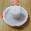 3Pcs/Set Grinder Mincer Plastic Gears Household Sausage Stuffer Chili Processor Replacement DIY Spare Parts