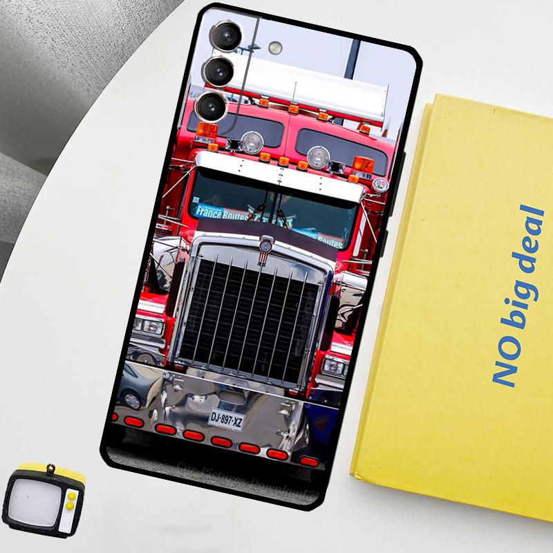 

Cool Heavy Truck Car Phone Case For Samsung Galaxy S26 S24 Ultra S20 S21 S22 S23 Plus S10 S24 FE S25 Ultra Cover Galaxy S21Ultra