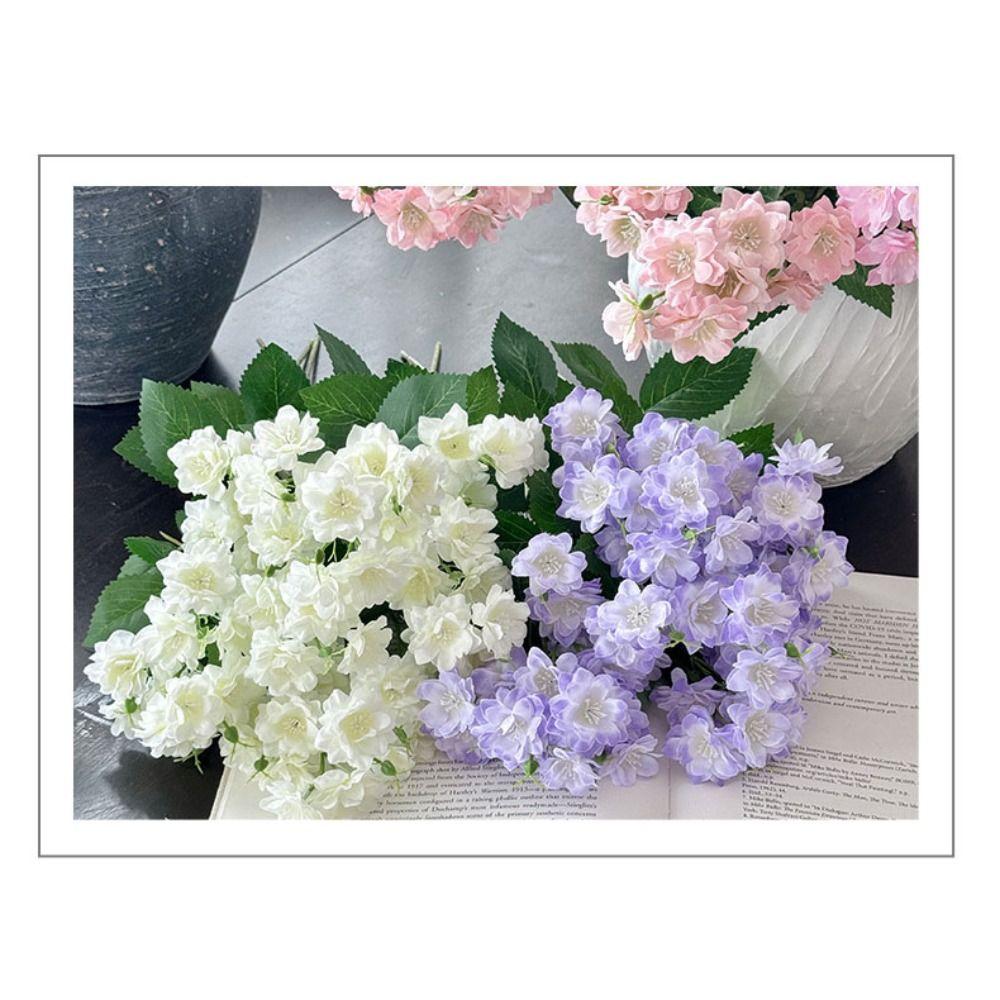 Not Wither Artificial Flower Silk Arrange Flower Bouquets for Wedding Hotel Banquet Decoration