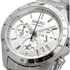 Seiko Chronograph Quartz Men's Watch SBTR009 Silver 1/5 Second Precision