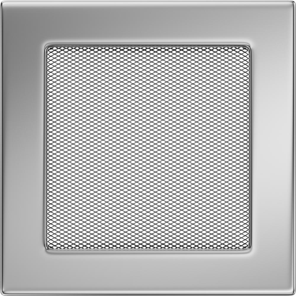 Couvercle d'aération 17x17 nickelé