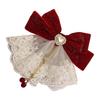 Sophisticated Bows Barrettes Breathable Lace Hair Ornament Fashion Hairpin For Women Teens Prom Event
