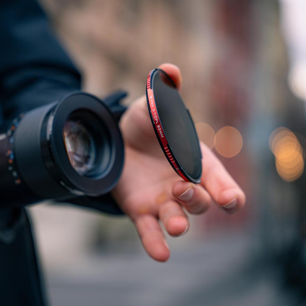 Freewell 77mm Threaded Hybrid Variable Filter Stops Perfect for Cinematography Videography ND/CPL 3-7 – &