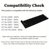 1pc Silicone Laptop Keyboard Film Long Nails Convenient Typing Artifact Protects Manicure Available Press on Nails Key Caps