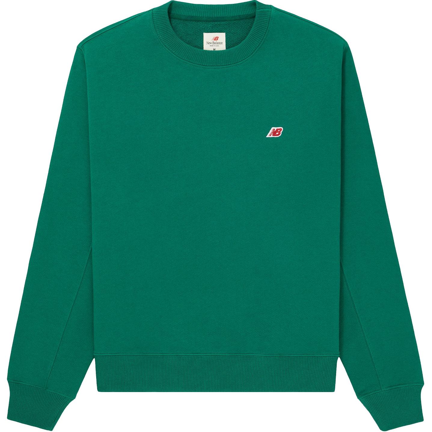 New Balance Made In USA Series Sweatshirt Unisex Green MT21541-ECS L