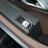 3Pcs Carbon Fiber Window Lift Switch Button Cover For BMW 3 Series G20 G28 19-20