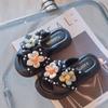 Girls Sandals Summer Open Toe Slide Non-slip Children Home Slippers Kids Girls Spring Cute Beach Slippers Shoe