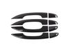 2018 Accord ABS Black Carbon Fiber Door Handle Half-Wrap Decorative Piece