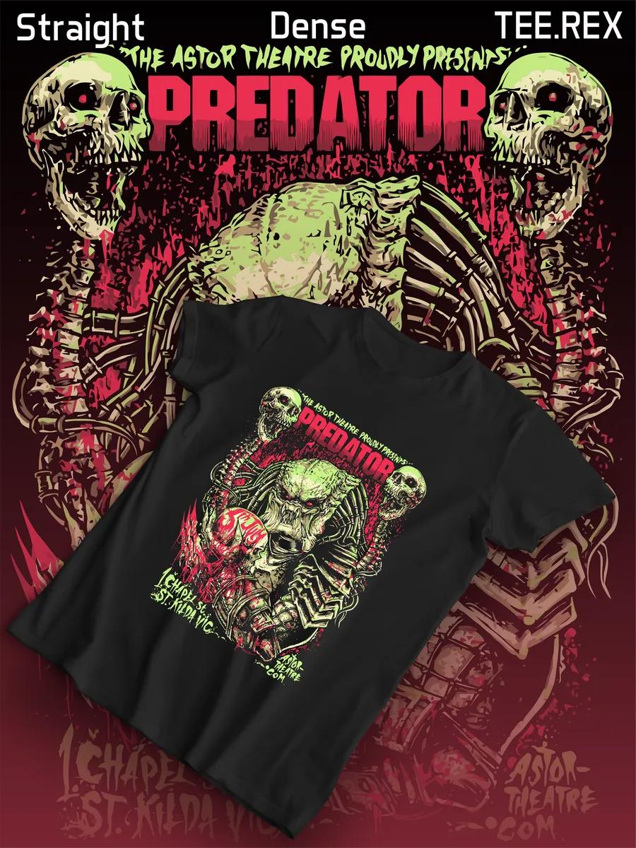 T-shirt with Predator print 2XL