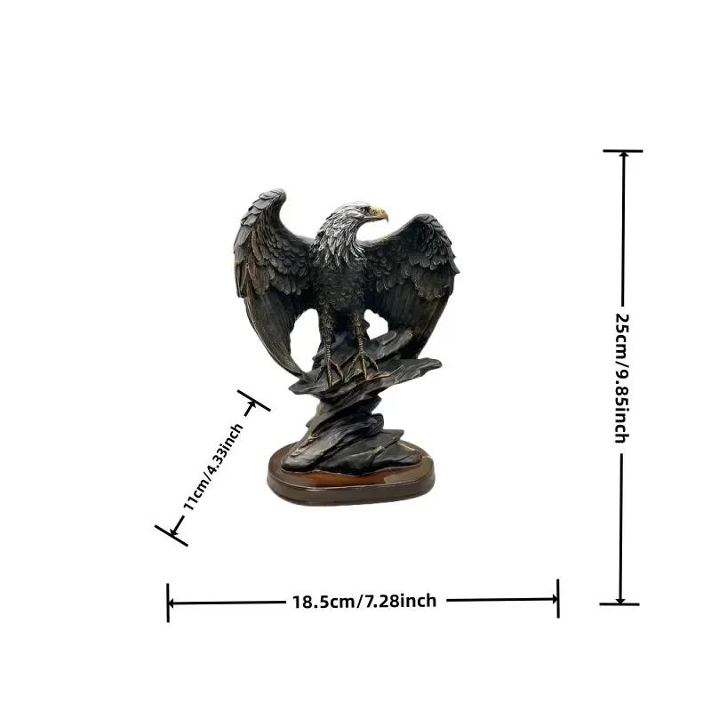 Kartal Heykeli Reçine Süs Eşyası, Ev Dekorasyonu Ofis Dekorasyonu Heykel, Zenginlik Özgürlük Güç Sembolü, Doğum Günü Tatil Hediyesi