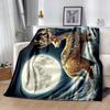 Deer Blanket Soft & Cozy Great for Office Livingroom Sofa All-Season Use Digital Print Perfect Gift for Relatives and Friends