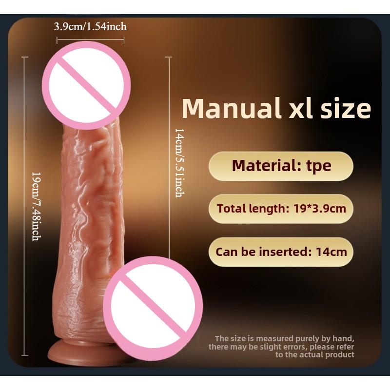 Realistic Dildo Waterproof Silicone Penis Adult Sex Toys G-spot Anal Stimulation Masturbator Dildo with Suction Cup Adult SexToy