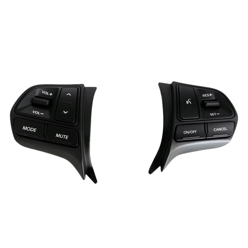 Portable 1Pair Steering Wheel Auto Cruise Control Remote Switch With Harness For Kia RIO Rio5 2012-2016 96700-1W000CA 967001W001