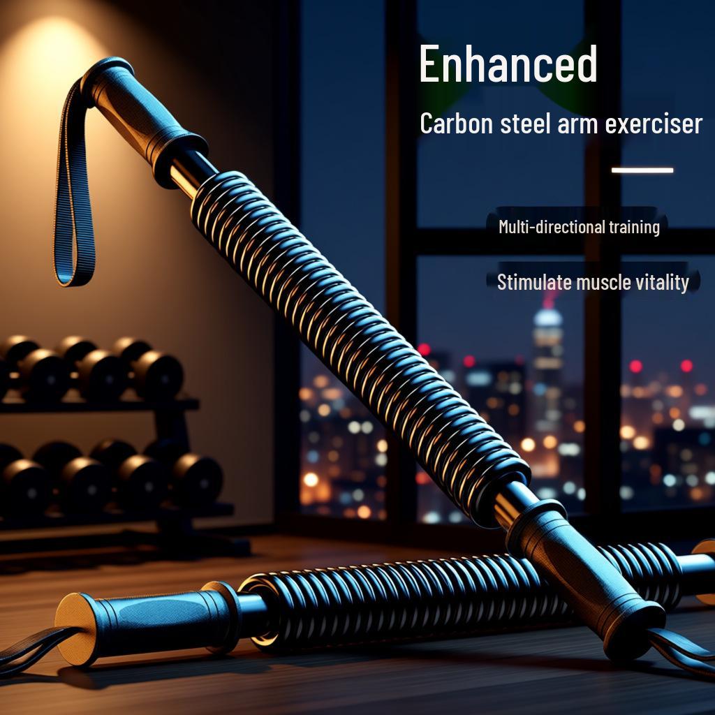 Men's 30/40/50kg Arm Strength Training Bar for Home Fitness and Chest Expansion