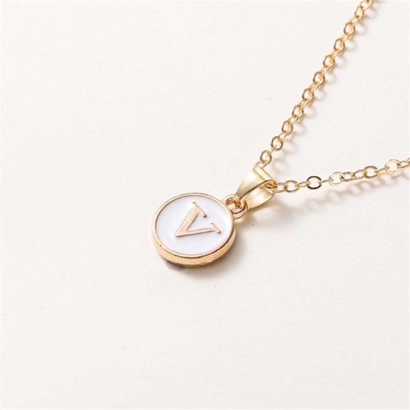 2025 New Fashion Personalized 26 Initials Charm Necklace For Women Men Premium Design Name Necklace Ladies Jewelry Gift
