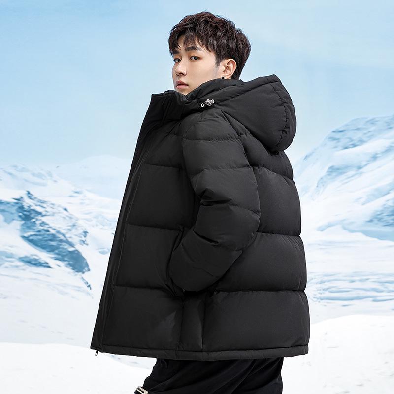 Unisex Winter Down Jacket - Trendy, Casual, Loose, Thickened Plus-Size Outerwear