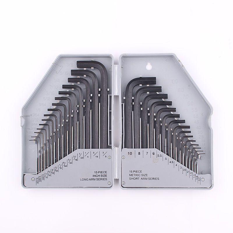 Hex Key Set: Multifunctional High Hardness Hexagonal Screwdriver and Wrench Tool
