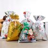 Bundle Pocket Gift Packaging Christmas Style Holiday Parties Christmas Decorative Candy Bag Snacks