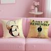 Hot Aa Day to Rememberful Cushion Cover Comfortable Reversible Pillow Cover Ideal for Car Sofa Bedroom  Beyond