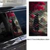 2PCS JDM Samurai Car Stickers Auto B Pillar Waterproof Center Column Decoration Cover Scratches DIY Car Doors Pillar Decals