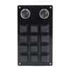 Mechanical Gaming Keypad 12 Keys 2 Knobs Small OSU Gaming Keyboard DIY Programmable Keyboard with USB Cable