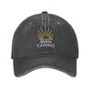 Berretto da baseball in cotone fresco personalizzato Buen Camino Santiago per pellegrini, unisex, regolabile, da papà, per la primavera