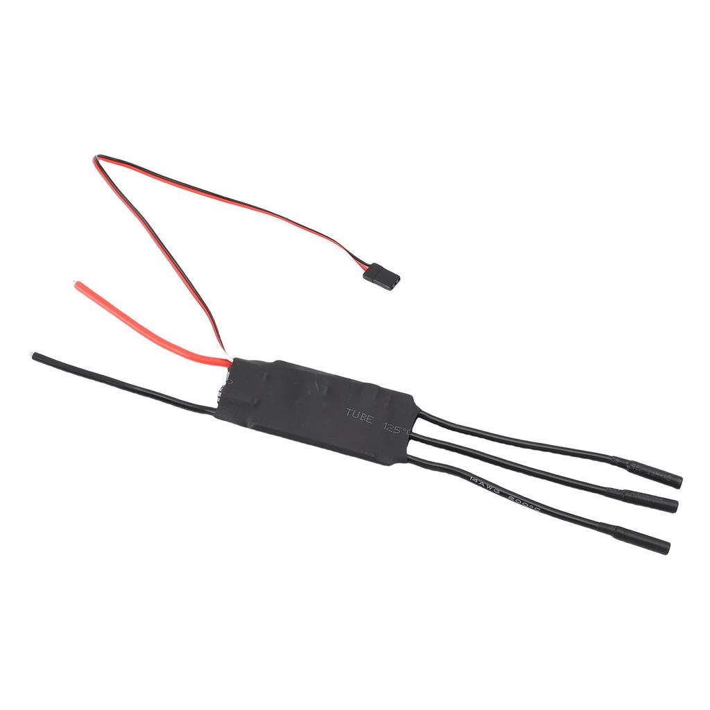 50A RC Brushless ESC 4.0mm Banana Female Plug Brushless Motor Electric Speed Controller for RC