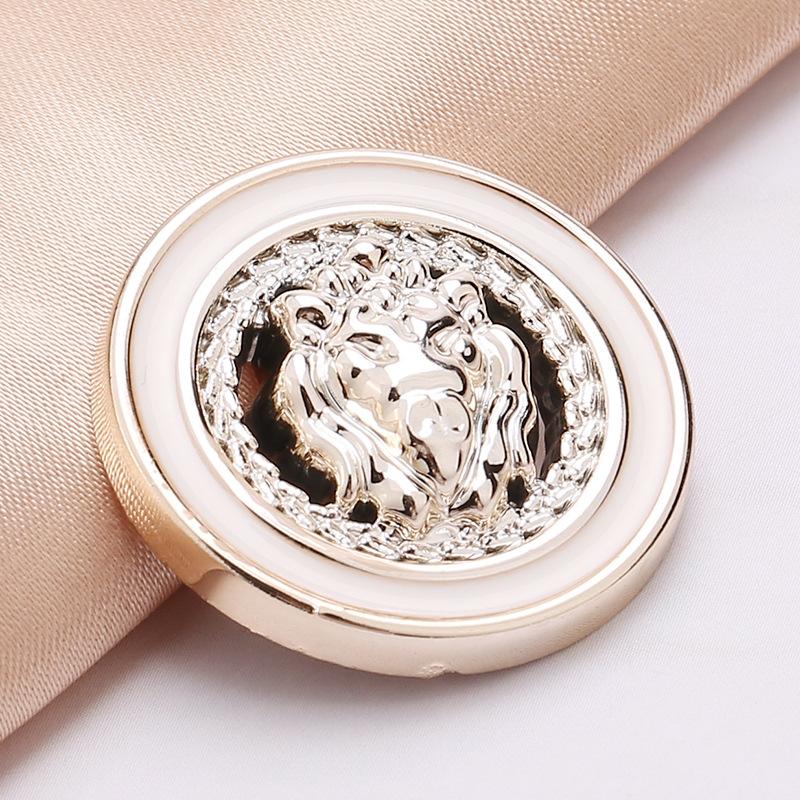 10 Pieces of Circular Plastic Buttons Women's Clothing Decoration Accessories Hand Sewn Buttons