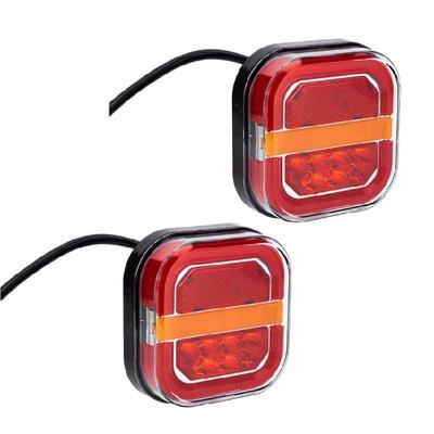 2 Stück LED Anhänger Rücklicht Blinker Kennzeichenleuchte Rückfahrlicht Bremslicht Stopplicht